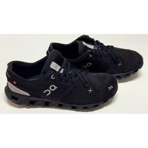 On Cloud X 3 Womens Running Shoes Black Asphalt 60.98696 Size 10